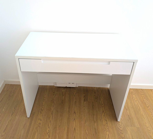 Ikea schreibtisch weiß mdf - schreibtisch,