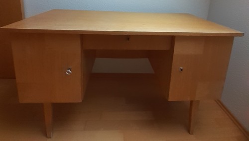 Schreibtisch furnier - schreibtisch,,