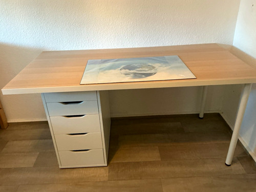 Ikea schreibtisch 150x75x74 - schreibtisch,