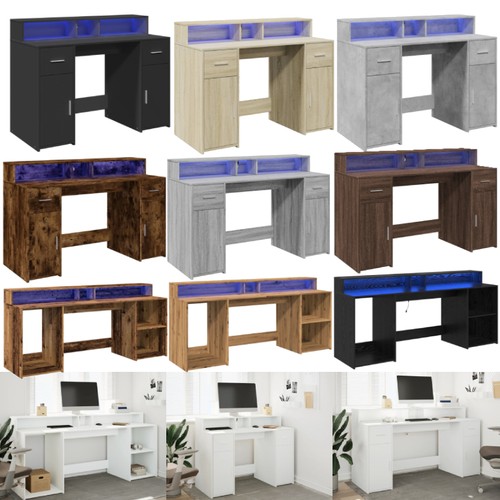 Schreibtisch mit led - mit,