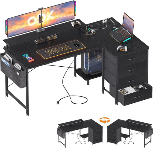 Odk schreibtisch form - l,