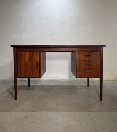 Vintage teakholz schreibtisch - vintage, teakholz-schreibtisch