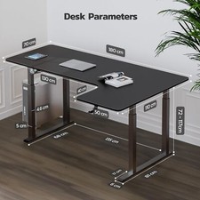 180cm L-förmiger Schreibtisch