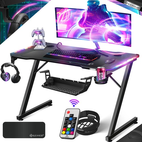 Kesser gaming tisch led - gaming,