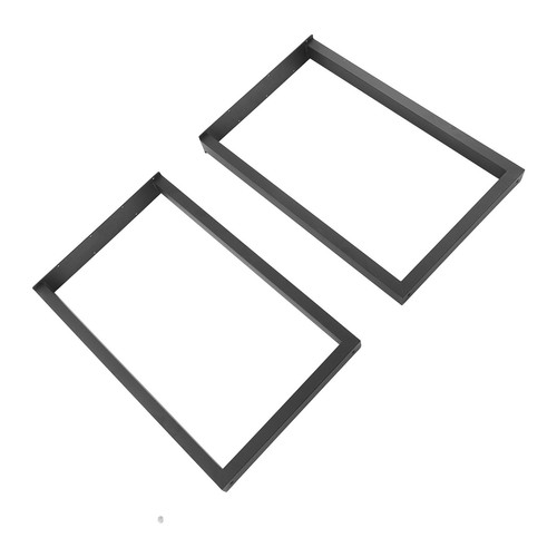 2stück metall tischbeine - metall,